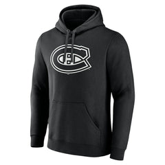 Montreal Canadiens Personalized Name & Number Monochrome Pullover Hoodie -  NHL Hoodies