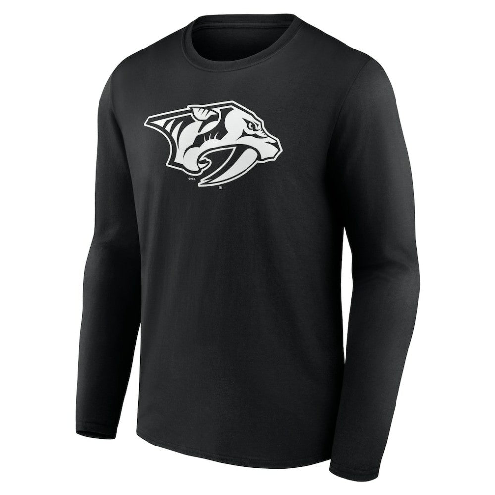 Nashville Predators Personalized Name & Number Monochrome Long Sleeve T-Shirt -  NHL T-shirts