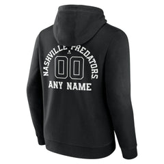 Nashville Predators Personalized Name & Number Monochrome Pullover Hoodie -  NHL Hoodies