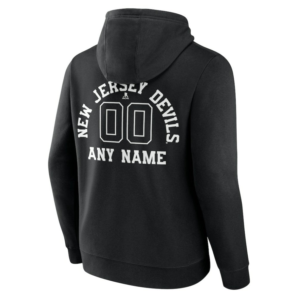 New Jersey Devils Personalized Name & Number Monochrome Pullover Hoodie -  NHL Jerseys