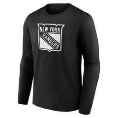New York Rangers Personalized Name & Number Monochrome Long Sleeve T-Shirt -  NHL T-shirts