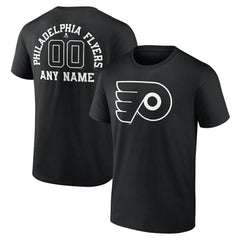 Philadelphia Flyers Personalized Name & Number Monochrome T-Shirt -  NHL T-shirts