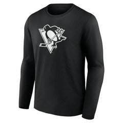 Pittsburgh Penguins Personalized Name & Number Monochrome Long Sleeve T-Shirt -  NHL T-shirts