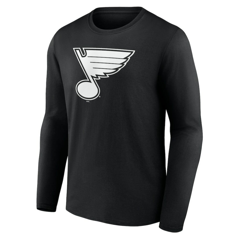 St. Louis Blues Personalized Name & Number Monochrome Long Sleeve T-Shirt -  NHL T-shirts