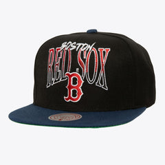 Boston Red Sox Mitchell & Ness Rise Up Snapback Hat - MLB Hats