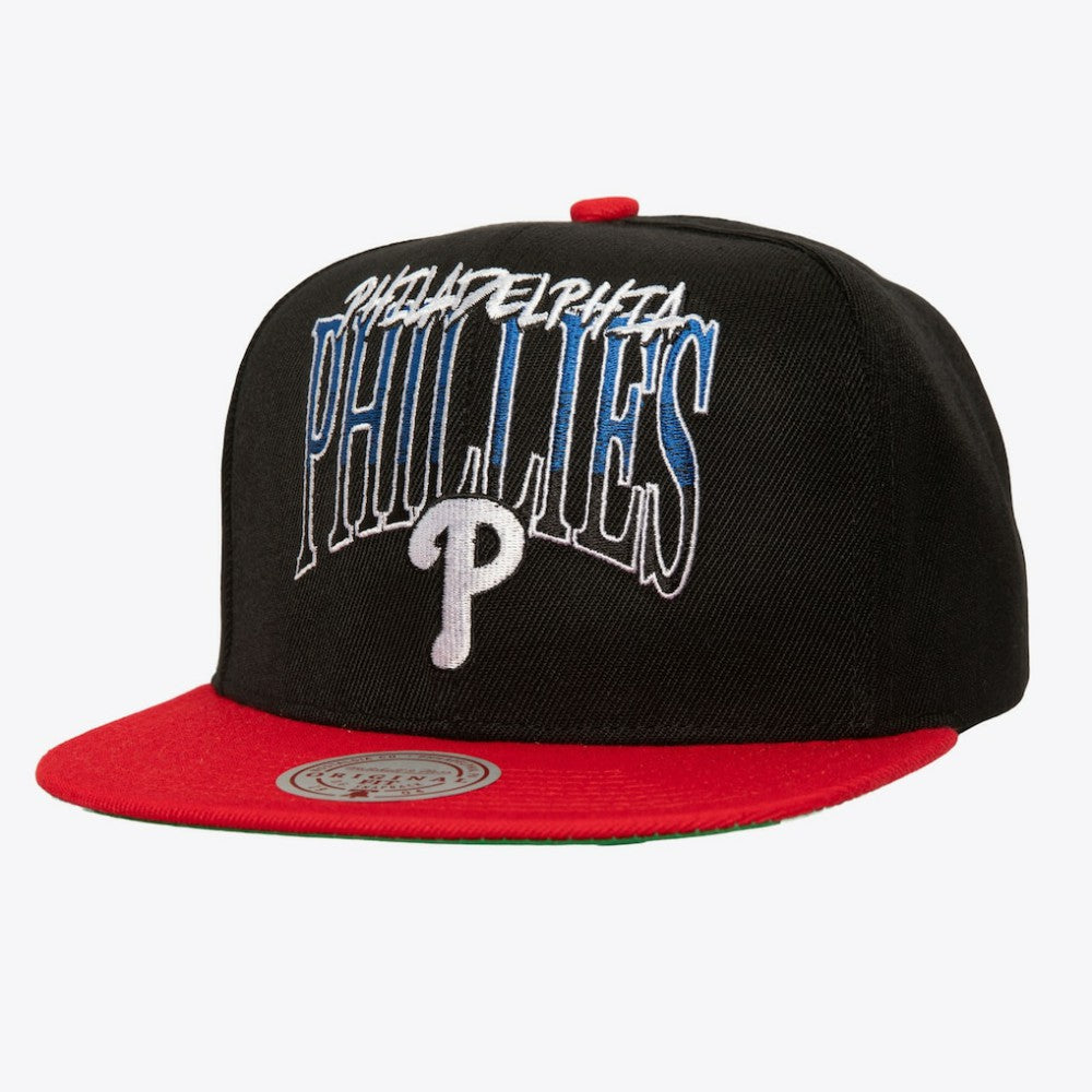 Philadelphia Phillies Mitchell & Ness Rise Up Snapback Hat - MLB Hats