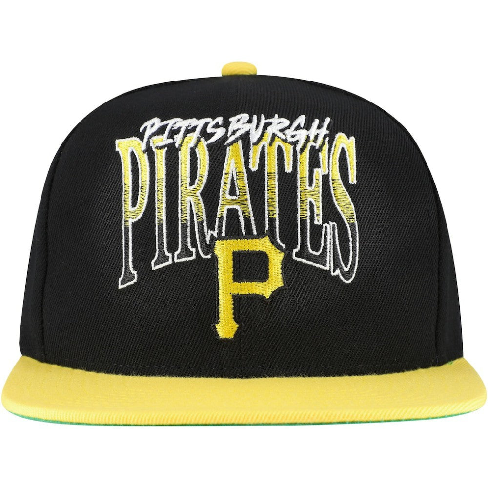 Pittsburgh Pirates Mitchell & Ness Rise Up Snapback Hat - MLB Hats