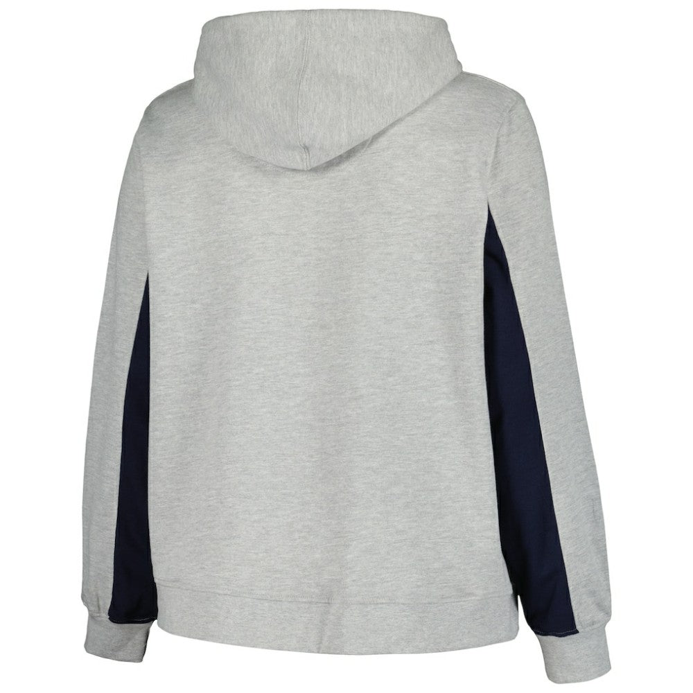 New York Yankees Profile Women's Plus Size Pullover Jersey Hoodie - MLB Jerseys