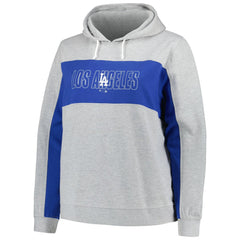 Los Angeles Dodgers Profile Women's Plus Size Pullover Jersey Hoodie - MLB Jerseys