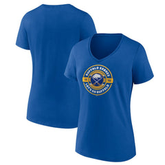 Buffalo Sabres Women's Native V-Neck T-Shirt -  NHL T-shirts