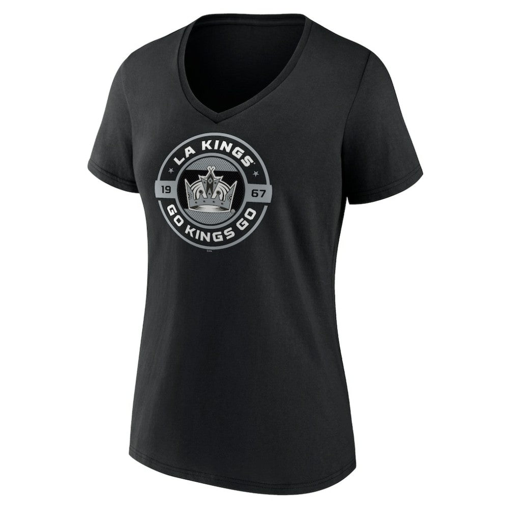 Los Angeles Kings Women's Native V-Neck T-Shirt -  NHL T-shirts