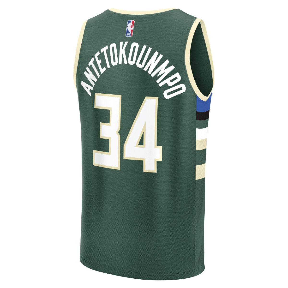 Hunter Green Giannis Antetokounmpo Milwaukee Bucks Youth Fast Break Replica Player Jersey | NBA