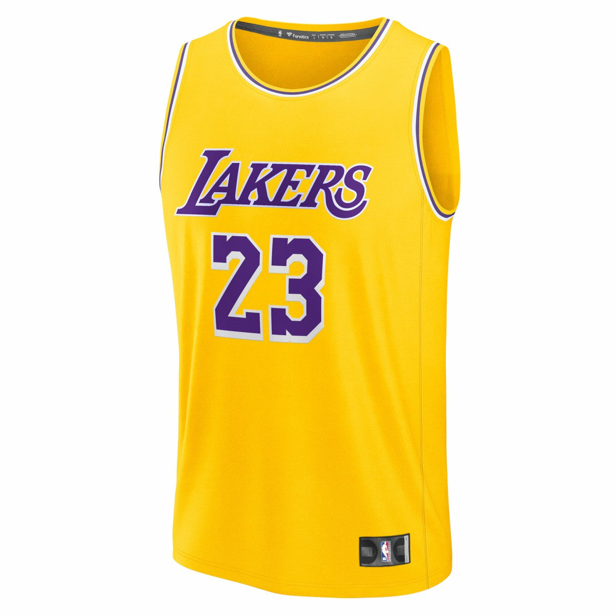 Gold LeBron James Los Angeles Lakers Youth Fast Break Replica Player Jersey | NBA