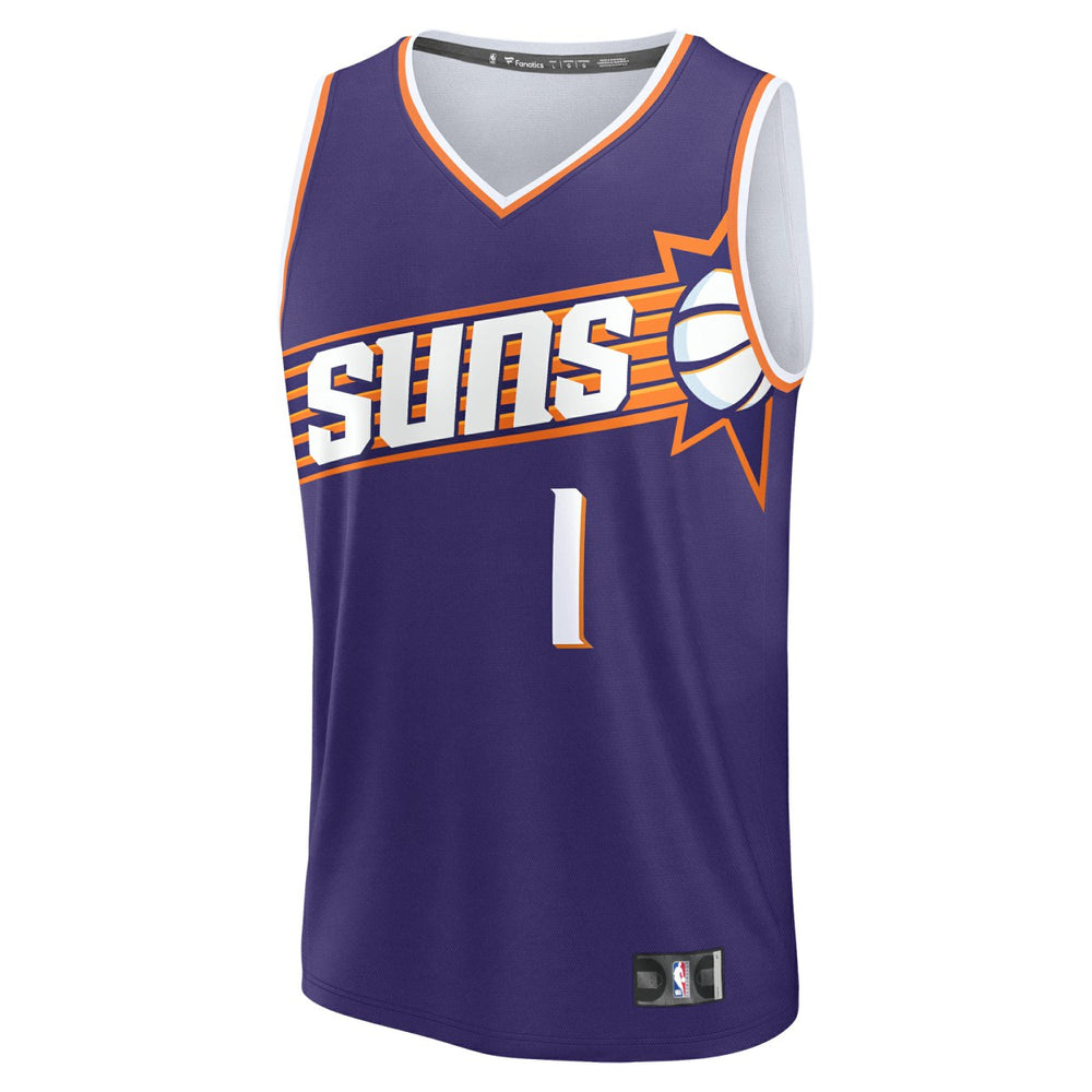 Purple Devin Booker Phoenix Suns Youth Fast Break Replica Player Jersey | NBA