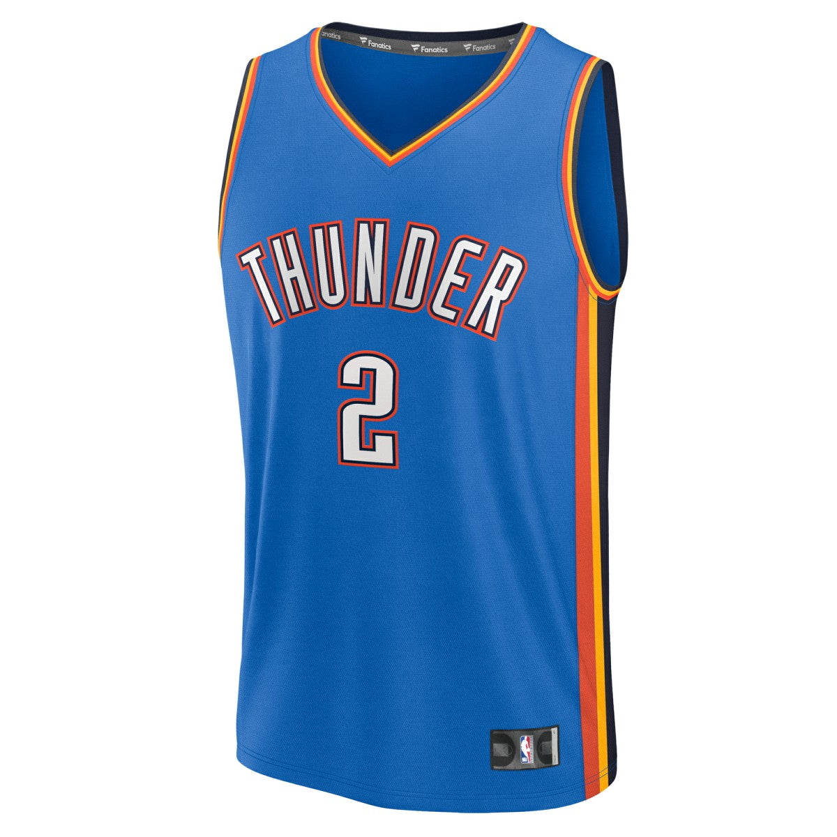 Blue Shai Gilgeous-Alexander Oklahoma City Thunder Youth Fast Break Replica Player Jersey | NBA