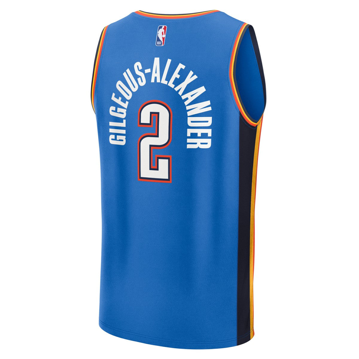 Blue Shai Gilgeous-Alexander Oklahoma City Thunder Youth Fast Break Replica Player Jersey | NBA
