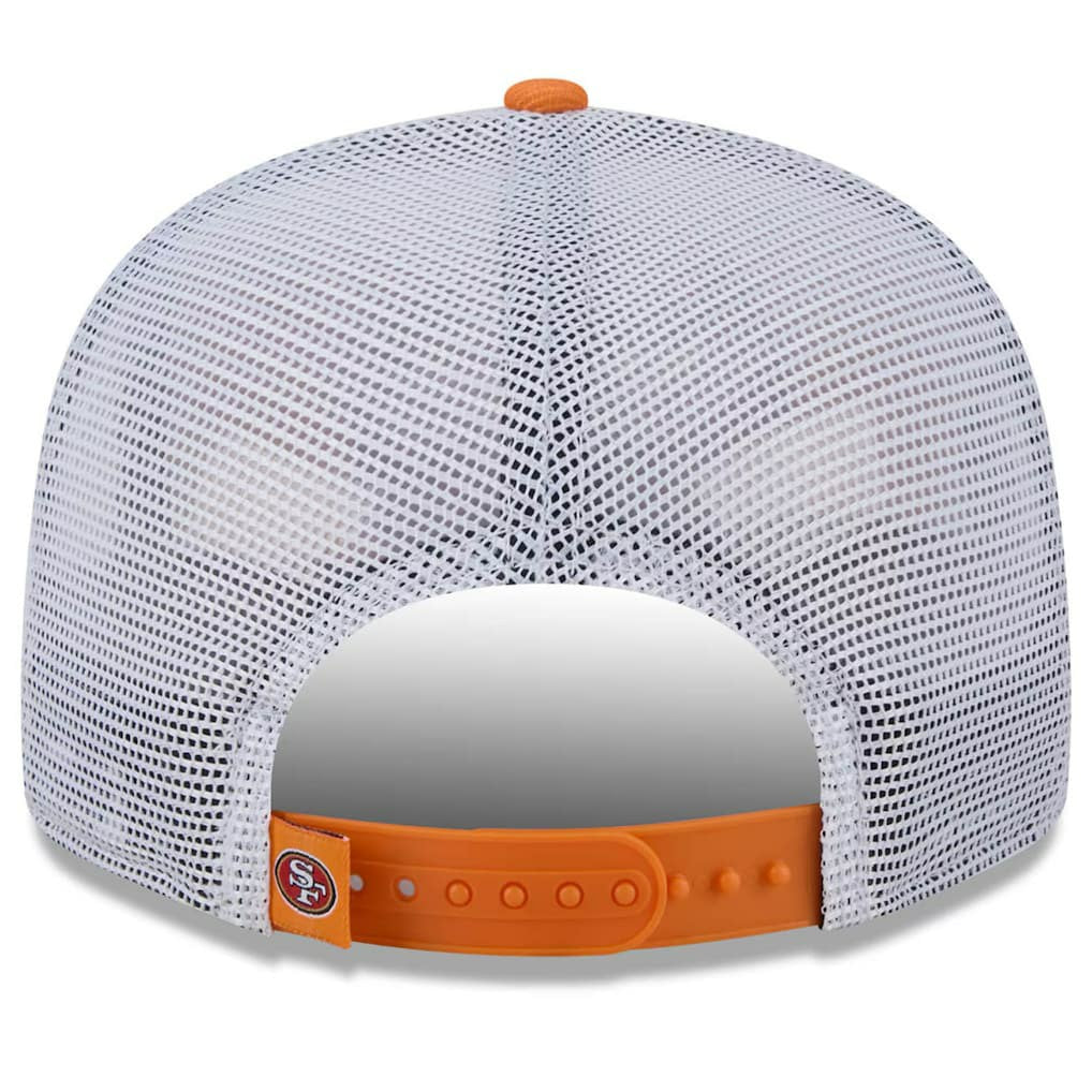 San Francisco 49ers Citrus 9FIFTY Trucker Snapback Hat | NFL Discount