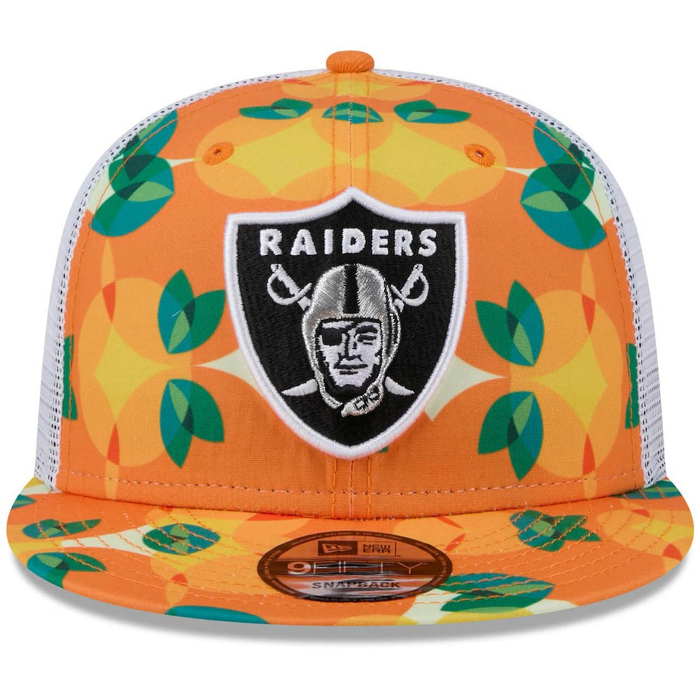 Las Vegas Raiders Citrus 9FIFTY Trucker Snapback Hat | NFL Sale