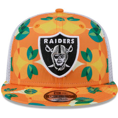 Las Vegas Raiders Citrus 9FIFTY Trucker Snapback Hat | NFL Sale