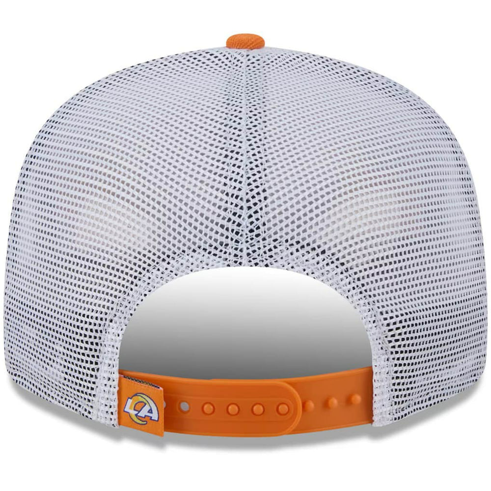 Los Angeles Rams Citrus 9FIFTY Trucker Snapback Hat | NFL Outlet