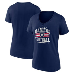 Las Vegas Raiders Women's Americana Team V-Neck T-Shirt | NFL New