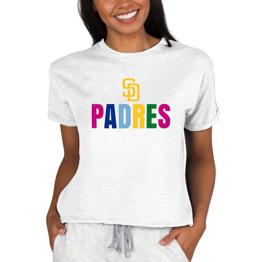 San Diego Padres Concepts Sport Women's Mainstream Terry Sweatshirt - MLB Sweatshirts