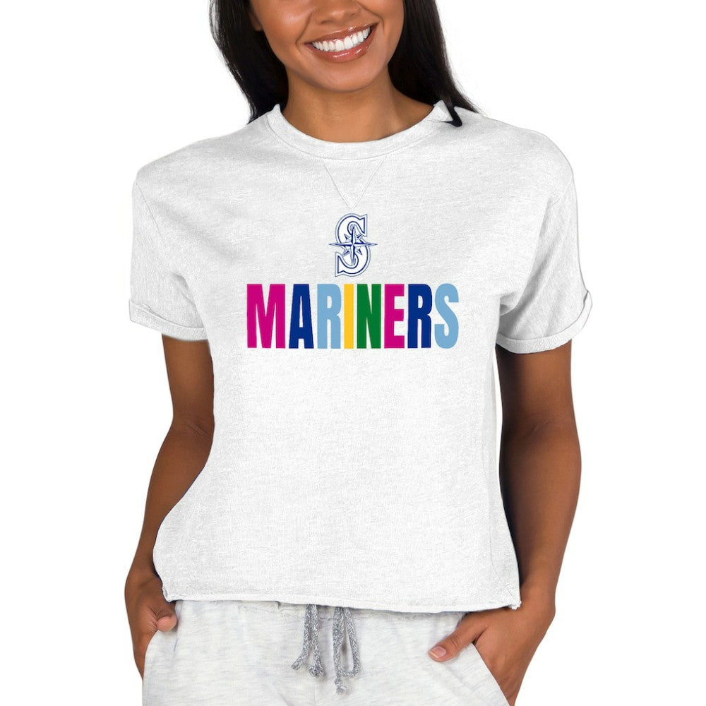 Seattle Mariners Concepts Sport Women's Mainstream Terry Sweatshirt - MLB Sweatshirts