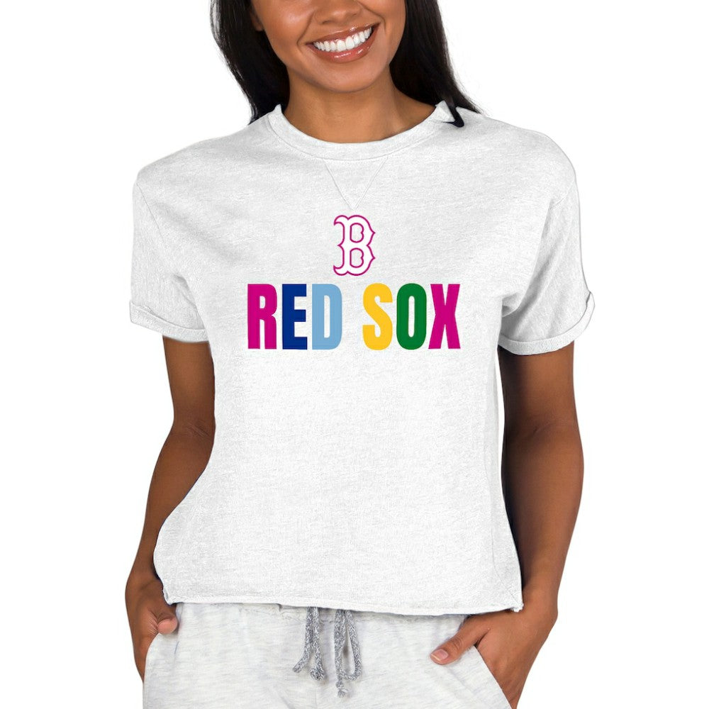 Boston Red Sox Concepts Sport Women's Mainstream Terry Sweatshirt - MLB Sweatshirts