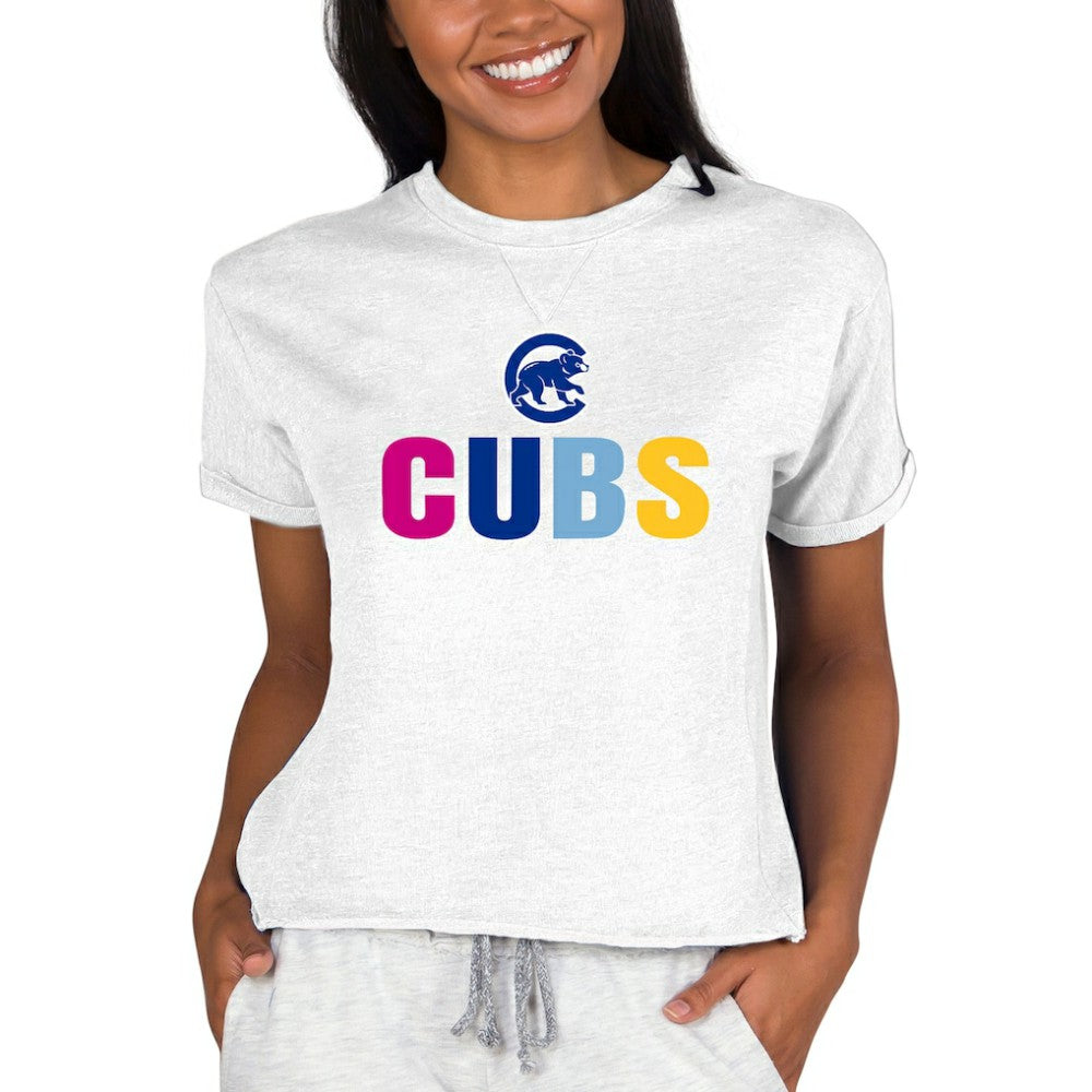 Chicago Cubs Concepts Sport Women's Mainstream Terry Sweatshirt - MLB Sweatshirts