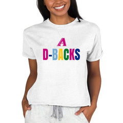 Arizona Diamondbacks Concepts Sport Women's Mainstream Terry Sweatshirt - MLB Sweatshirts