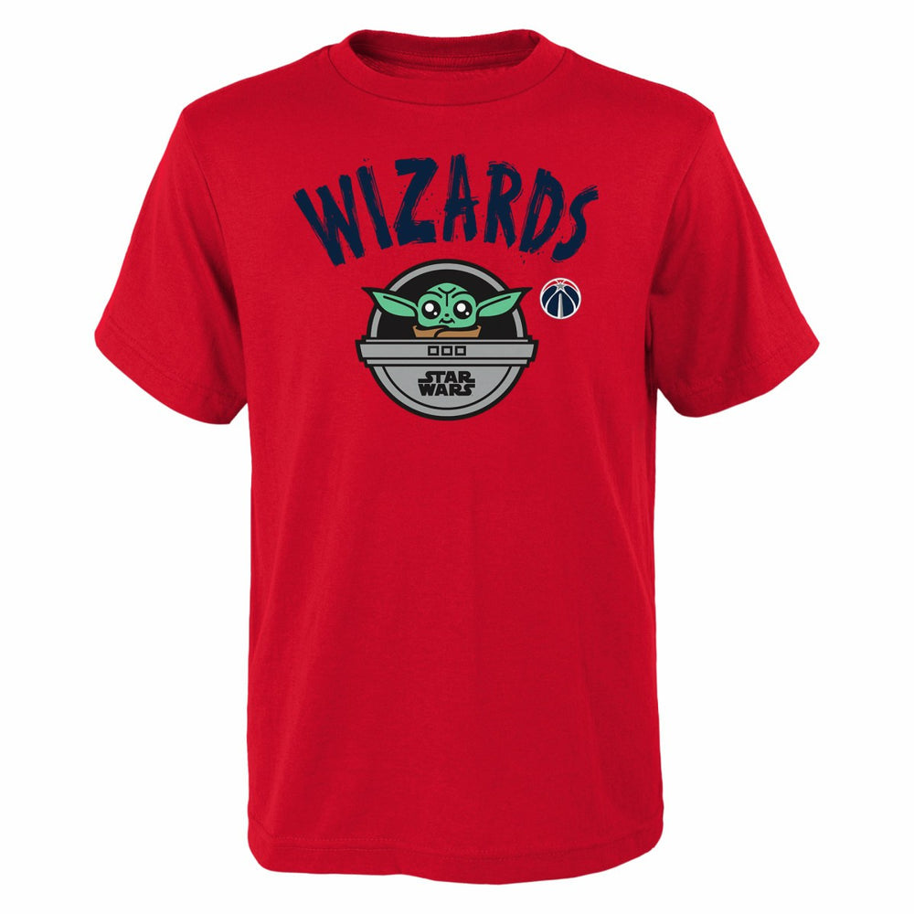 Red Washington Wizards Youth Star Wars The Child T-Shirt | NBA