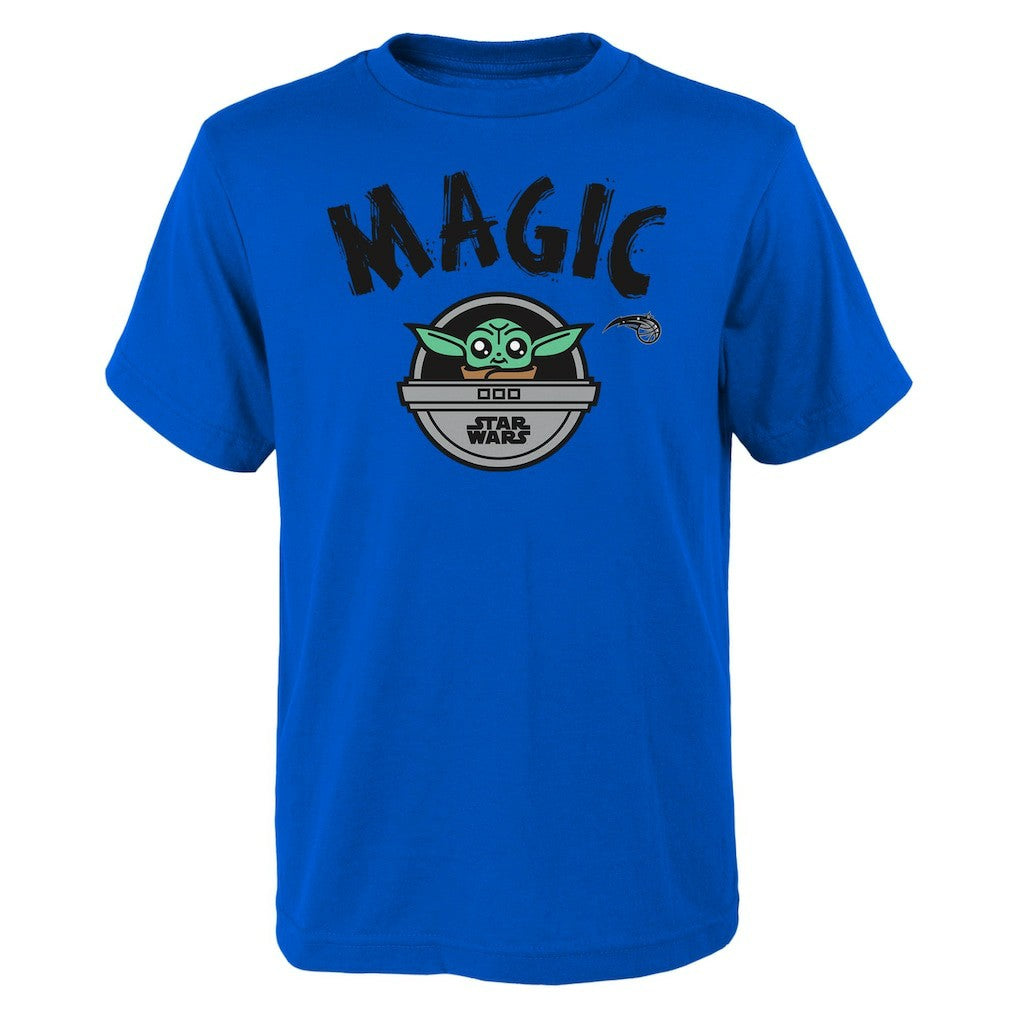 Blue Orlando Magic Youth Star Wars The Child T-Shirt | NBA