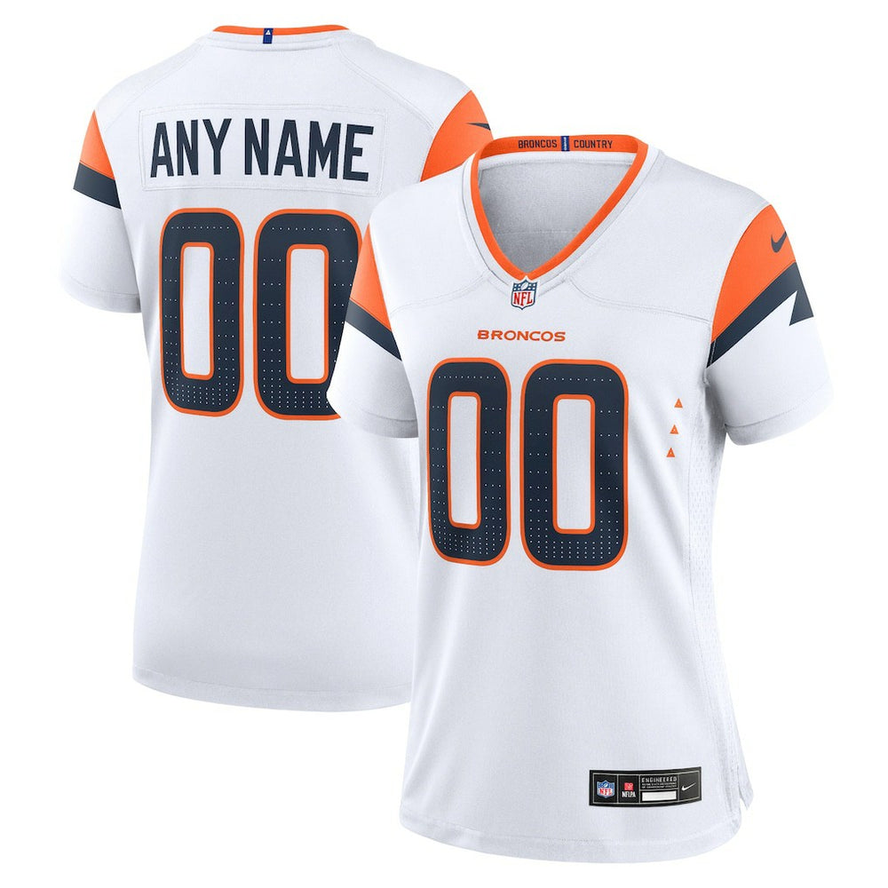 Denver Broncos Women's Mile High Collection Custom Game Jersey | NFL Hot