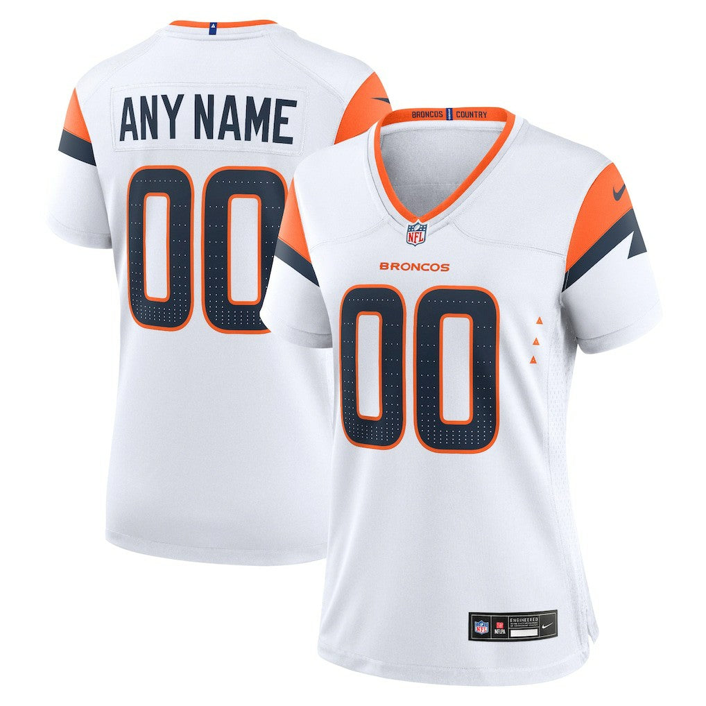 Denver Broncos Women's Mile High Collection Custom Game Jersey | NFL Hot