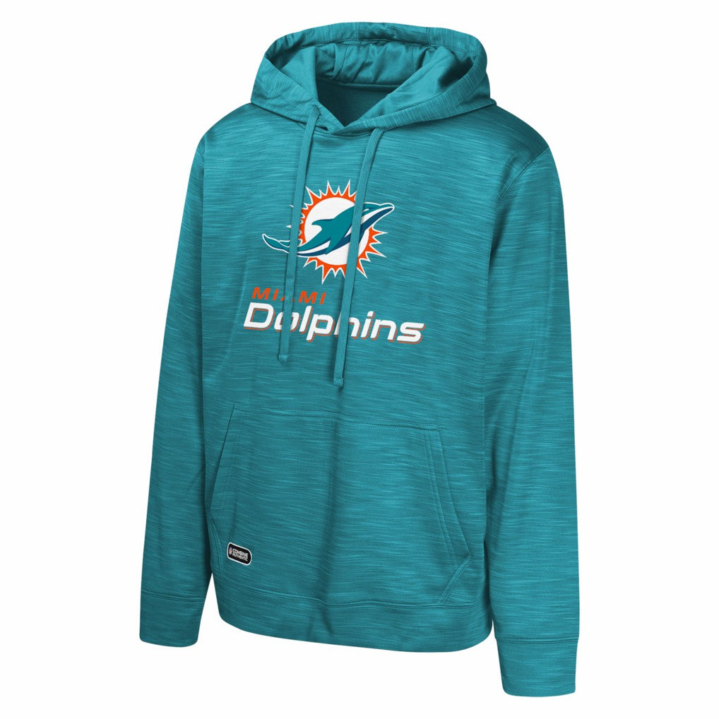 Miami Dolphins Streak Fleece Pullover Hoodie | NFL Discount