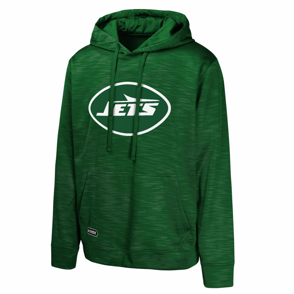 New York Jets Streak Fleece Pullover Hoodie | NFL Discount
