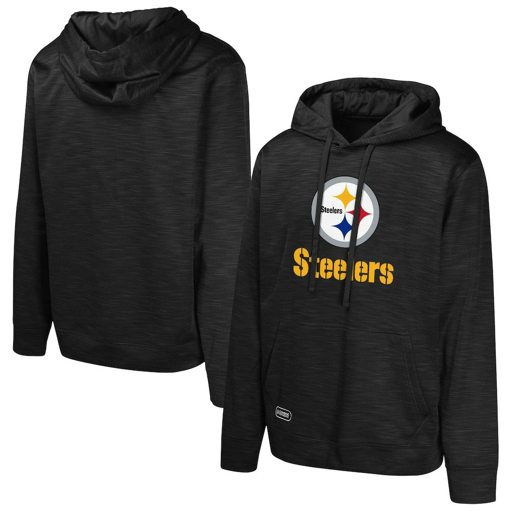 Pittsburgh Steelers Streak Fleece Pullover Hoodie | NFL US