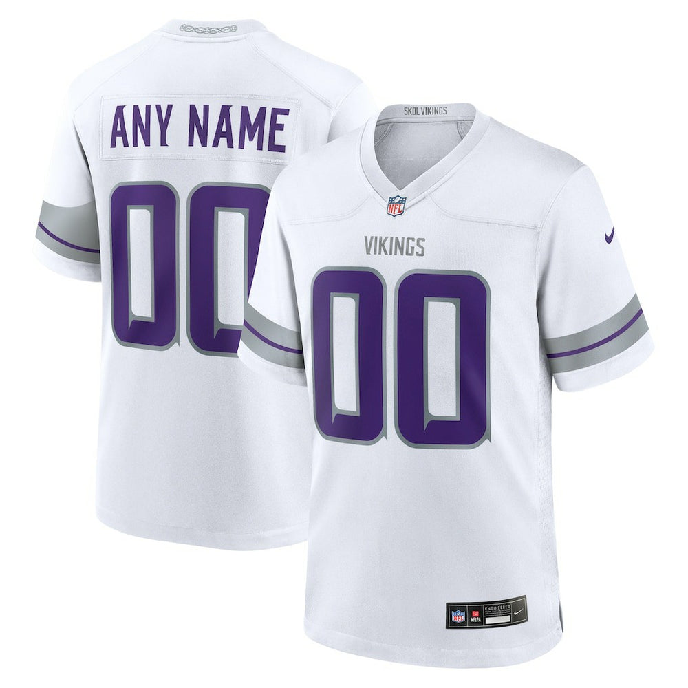 Minnesota Vikings Alternate Custom Game Jersey | NFL On sale