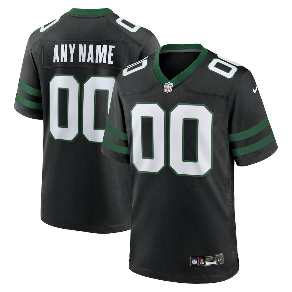 New York Jets Alternate Custom Game Jersey | NFL Outlet