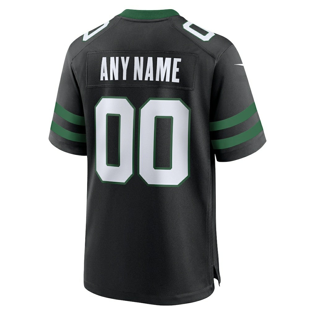 New York Jets Alternate Custom Game Jersey | NFL Outlet
