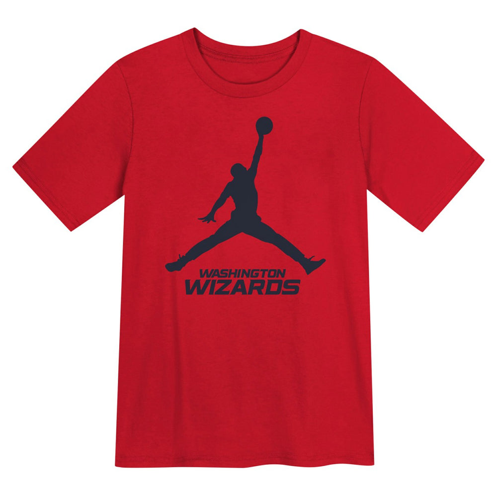 Red Washington Wizards Jordan Brand Preschool Essential Jumpman T-Shirt | NBA