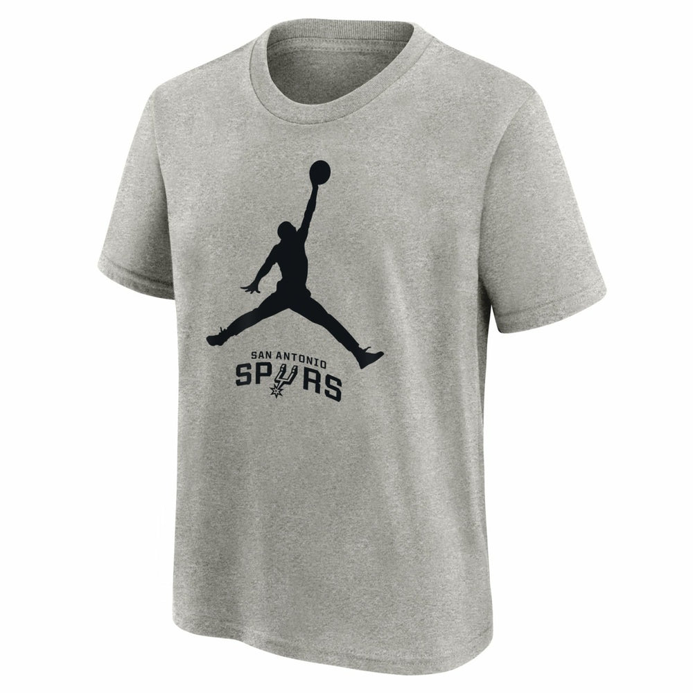 Silver San Antonio Spurs Jordan Brand Preschool Essential Jumpman T-Shirt | NBA