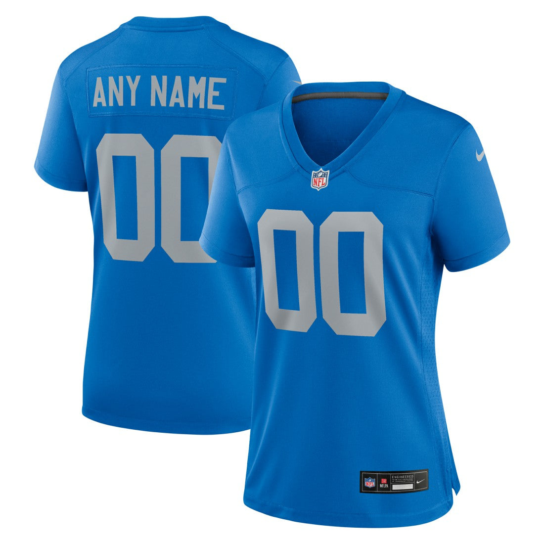 Detroit Lions Women's Alternate Custom Game Jersey | NFL Near me
