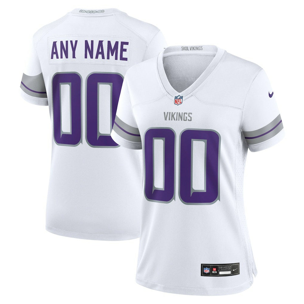 Minnesota Vikings Women's Alternate Custom Game Jersey | NFL Sale