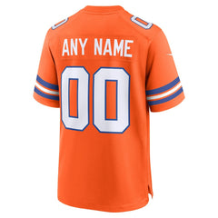Denver Broncos Mile High Collection 1977 Throwback Custom Game Jersey | NFL Sale