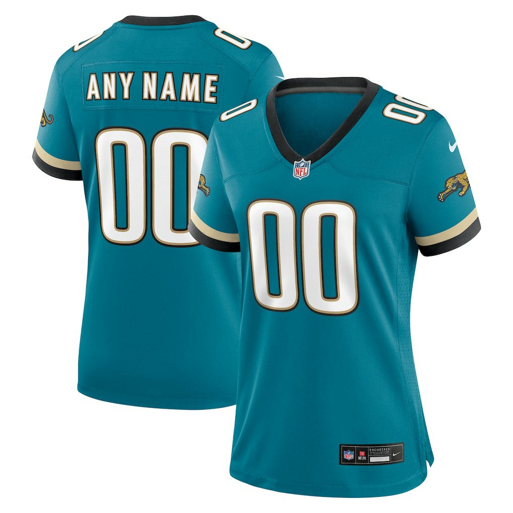 Jacksonville Jaguars Women's Prowler Throwback Custom Game Jersey | NFL Discount