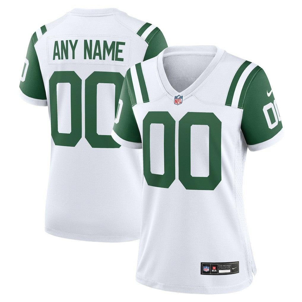 New York Jets Women's Classic Alternate Custom Replica Jersey | NFL On sale