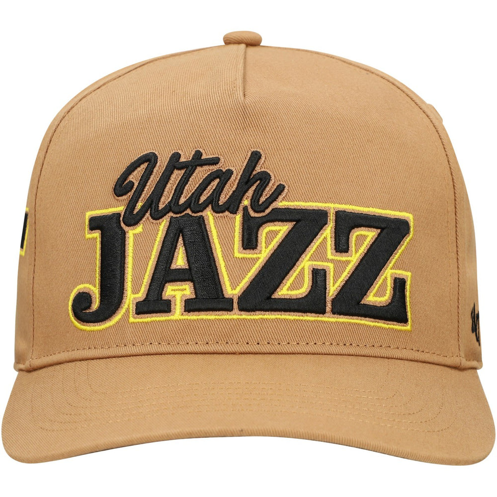 Tan Utah Jazz '47 Barnes Hitch Adjustable Hat | NBA
