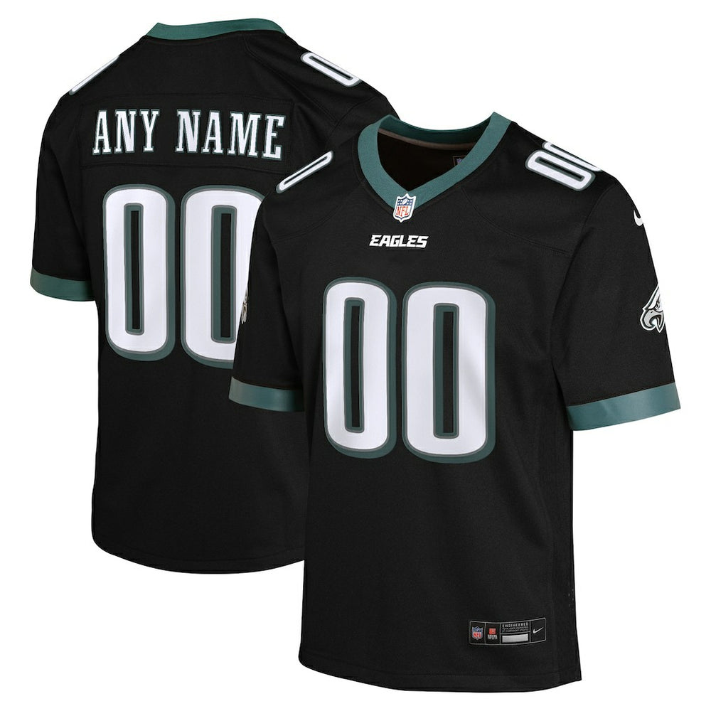 Philadelphia Eagles Youth Alternate Custom Game Jersey | NFL Outlet