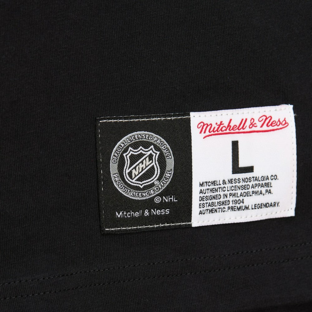 Mario Lemieux Pittsburgh Penguins Mitchell & Ness Premium Nickname Vintage Logo T-Shirt -  NHL T-shirts